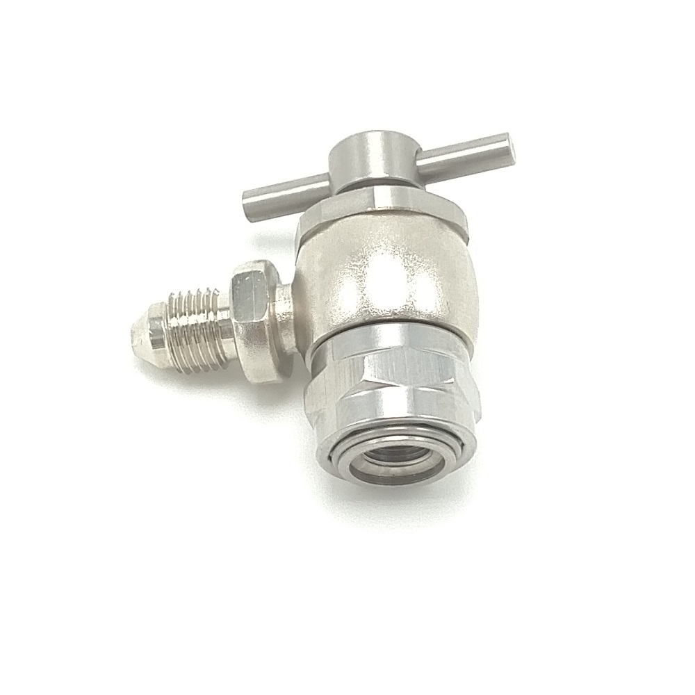 thumbnail image 2 of Strut Service Valve Adapter – -3 JIC Nitrogen, Tronair Compatible (TEFLEX TA2755) 2 of 4