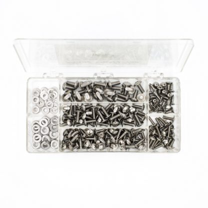 225pc stainless hardware assortment