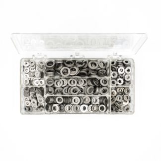 NAS1149 / AN960 700pc stainless flat washer assortment