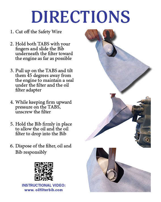 OilFilterBibdirections Plane Parts Inc.